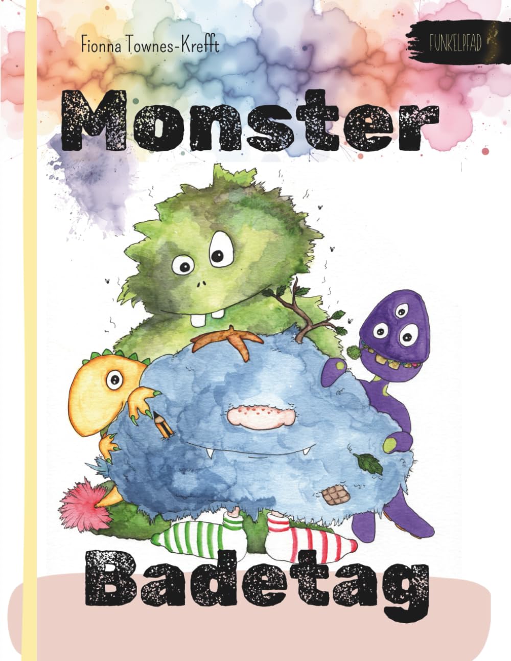 Kinderbuch "Monsterbadetag" von Fionna Townes-Krefft